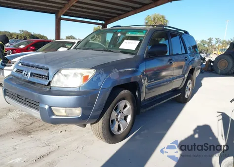 2004 Toyota 4Runner Sr5 V6 from USA, damaged, VIN JTEBU14R740034997